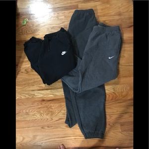 Nike | Pants | 3 Nike Mens Club Fleece 